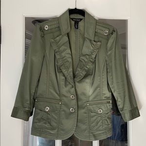 WHBM 3/4 sleeve jacket